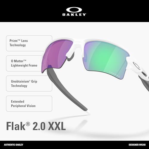 Image of Oakley Flak 2.0 XXL OO9488 Rectangle Sunglasses for Men for Women