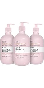 Baylis &amp; Harding Kindness + Plant Collagen, 500 ml Cleanse &amp; Rejuvenate Hand Wash (Pack Of 3) - V...