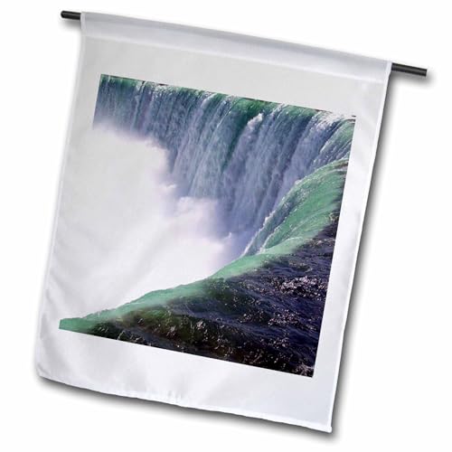 3dRose fl_21663_1 Niagara Falls Part 1 Garden Flag, 12 by 18-Inch