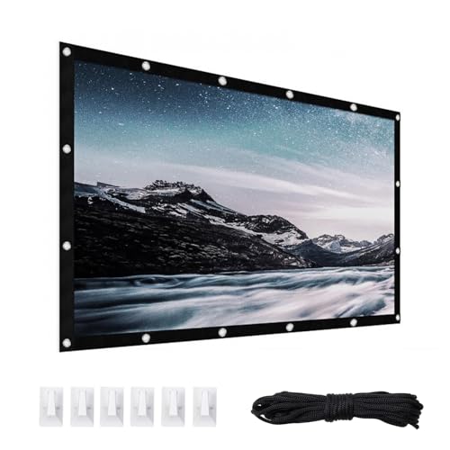 Pantalla de proyector plegable portátil 60 pulgadas