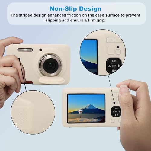 Funda de silicona para cámara Kodak Pixpro FZ55 miniatura 5
