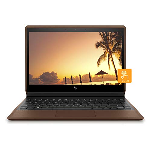 Image of HP Spectre Folio Core i7 8th Gen 13.3-inch FHD Laptop (16GB /512GB SSD /Win 10 Pro /MS Office /IR Camera /Cognac Brown Leather), 13-ak0040TU