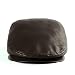 ANCKET Cuero Flat Cap Mens Newsboy Cap Cuero Sombreros Hombres Boina Cap...