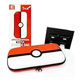 Bolsa Bag Case Estojo de Viagem Edição Pokebola Pokemon Ball EVA Proteção Compatível com Console Switch