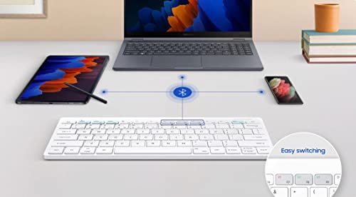 Samsung Official Smart Keyboard Trio 500 (Ej-B3400Ubegus), Black - Us Model #TOP2