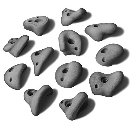 ALPIDEX 12 Klettergriffe L | Klettersteine | Größe L | Verschiedene...