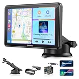 ESSGOO 7 Pouces Écran Voiture CarPlay sans Fil avec Caméra de Recul...