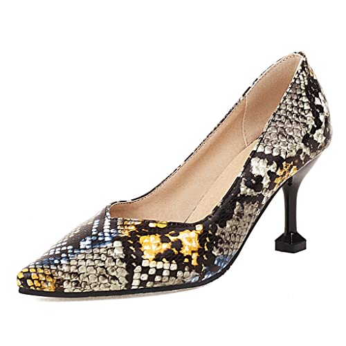 Women's Ladies Fashion Comfy Kitten Heels Dress Pumps Pointed Toe Wedding Party Office Pump Shoes