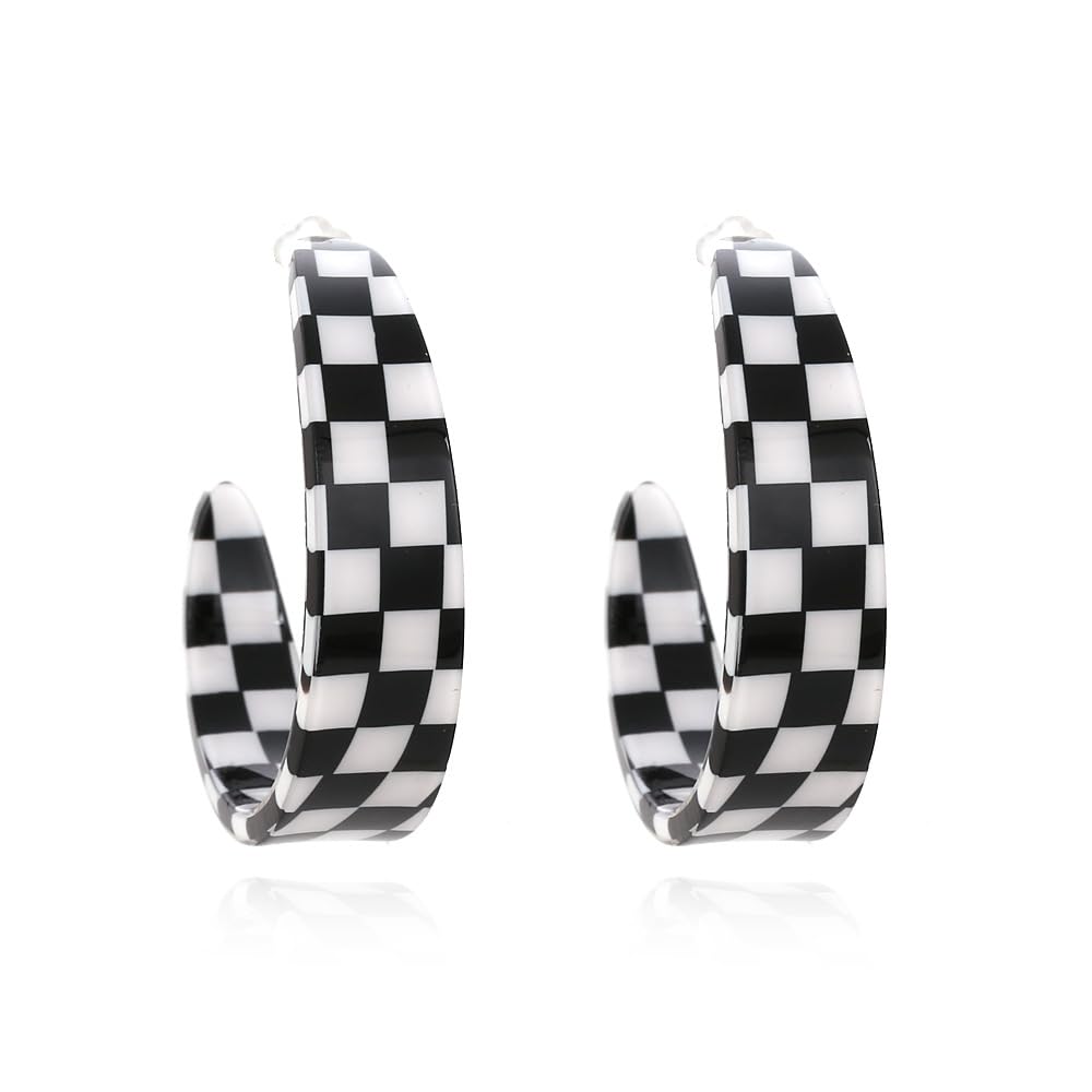 See full amazon price history chart for QUECY® Acrylic Designer Fancy Casual & Office Wear Geometric Shaped Earrings for Women Fashion-Black and white grid QUECY® Acrylic Designer Fancy Casual & Office Wear Geometric Shaped Earrings for Women Fashion-Black and white grid (B0CW393224) Amazon Price History, Amazon Price Tracker