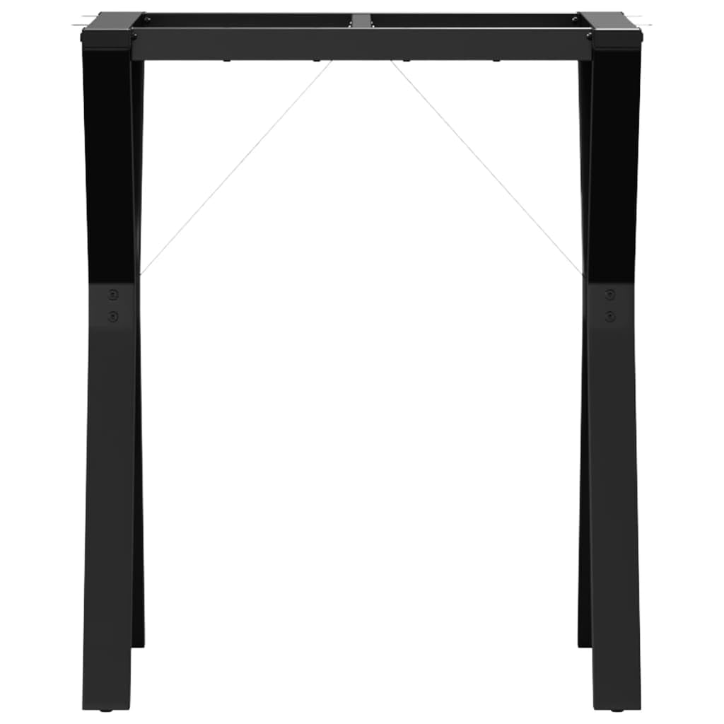 Y-frame Gambe per tavolo da pranzo, 60x40x73 cm Acciaio verniciato a
