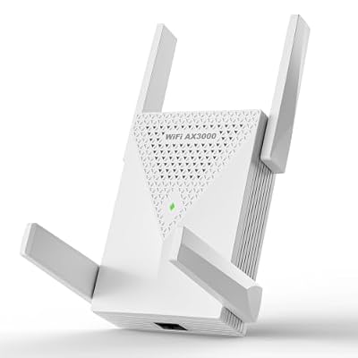 ZMISDRI WiFi Extender, 2026 25X WiFi 6 Booster AX3000 (5.8/2.4GHz)