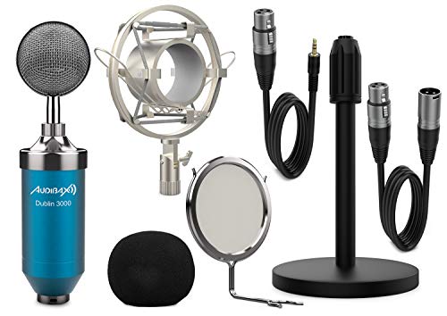 Micrófono Condensador Antipop Brazo