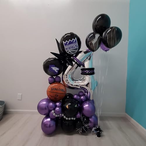 Image of 40 inch Letter Balloons Silver Alphabet Number Balloon Foil Mylar Party Wedding Bachelorette Birthday Bridal Shower Graduation Anniversary Celebration Decoration can fly with helium (number 0)