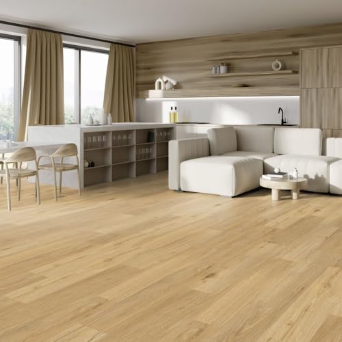 GERFLOR Lame clipsable de sol PVC sous-couche intégrée effet bois columbia Senso Premium Rigid Acoustic