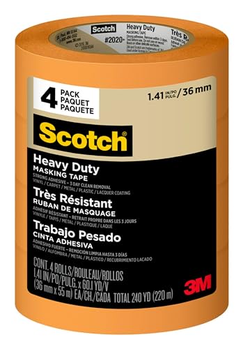 Ruban de masquage Scotch 2020+ pour éviter les bavures de peinture sur vos murs