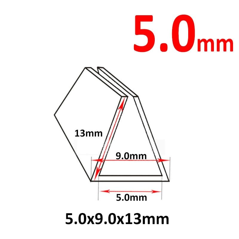 Gap Solid U-Type Silicone Glass Anti-Collision Strip Slot Rubber Plate Glass Molding Sealing Strip 1 Meter Strip excluder (Size : 5x9x13mm(1Meter))