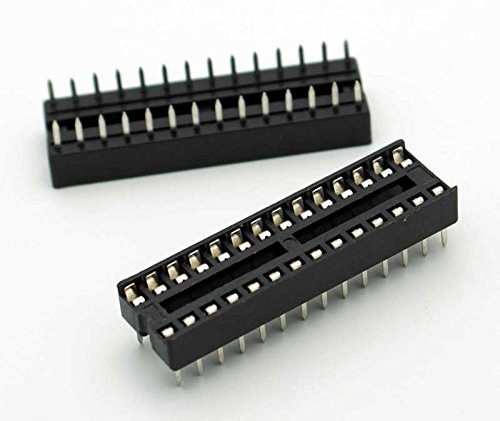 Invento 5PCS 28-Pin 28pins DIL DIP IC Socket PCB Mount Connector (B0746LV5TD) Amazon Price History, Amazon Price Tracker