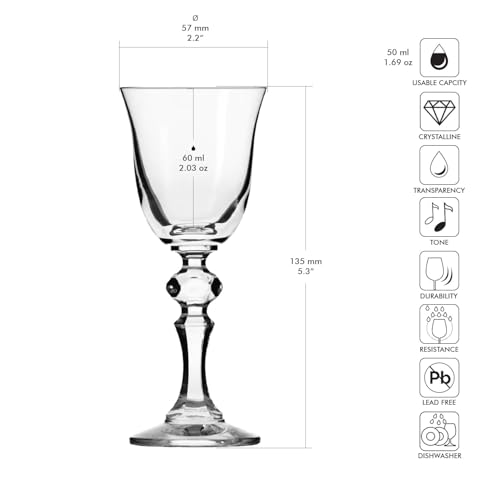 Shots et verres à vodka Krosno Krista, le coffret idéal à offrir - 3
