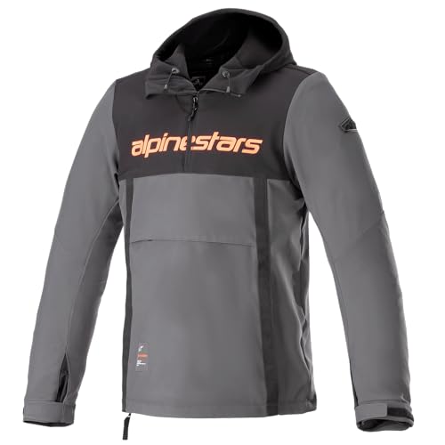 Alpinestars Sherpa Motorcycle Textile Jacket, black/grey/red, 2XL
