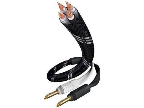 In-akustik LS-1002 Referenz Lautsprecherkabel (2x 3 m SW BFA Banana)