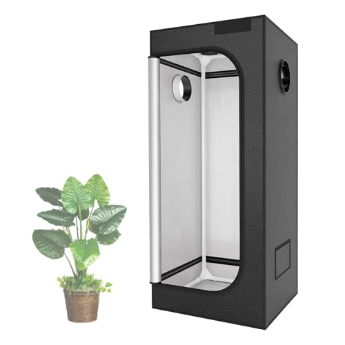 Armario De Cultivo, Kit Completo Con LáMpara Led De Espectro Completo De 100 W/200 W Regulable, Kit De Armario De Cultivo HidropóNico.,60 * 60 * 140cm-GrowTent