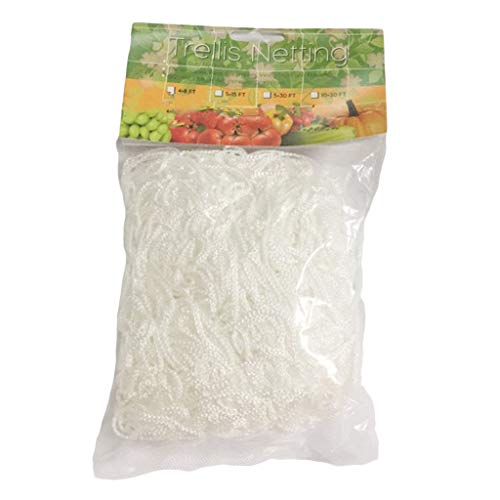 Preisvergleich Produktbild FLAMEER Pflanze Kletternetz Gartenbau Pflanze Stütznetz für Melone Rebe Pflanzen Mesh - Stütznetz für Garten und Gewächshaus - 1,67 x 5 m