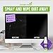 Screen Cleaner Spray and Wipe Kit 16oz and 4 Pack Microfiber Towel Bundle - Electronics Cleaner Spray TV Screen Cleaner for Smart TV Computer, Phone, iPad Laptop Screen Cleaner Car Screen Cleaning Kit