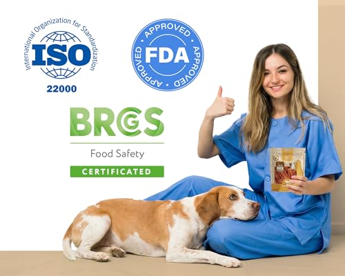 MERSJO Soft Duck Jerky, weiche, schonend luftgetrocknete Entenbrustfilets für Hunde – 92 % Fleisch, 100 % natürlich… – Ansicht 6