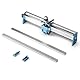 Genmitsu XZ-Achsen-Erweiterungskit für 4040-PRO/4040-PRO MAX CNC-Fräsmaschine, mit linearem Schienenantrieb, Verlängerung der X-Achse auf 600 mm, Upgrade 4040 auf 6040/6060