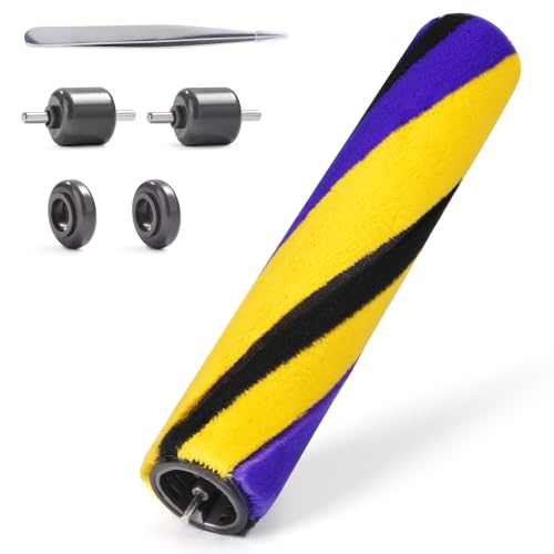 Weiche Walzenbürstenleiste und Rollenräder, kompatibel mit Dyson V15, V12, Slim, V10, Slim, V8, Slim, Handstaubsauger, Ersatzteilnummer 971634-01