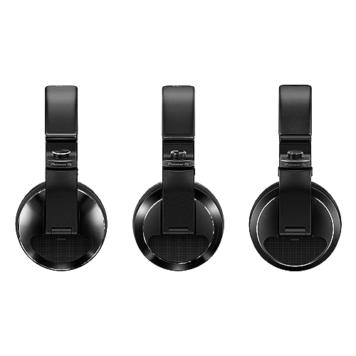 Pioneer DJ HDJ-X5 Professional DJ Headphones - Crystal Clear Audio - Over Ear Style - Swivel Design for Flexibility - Detachable Cable - Carry Case Included - Black by Pioneer DJ - Image 9