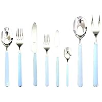 Mepra SPA 10S722024 Ménagère De 24 Pièces Millenium Rouge