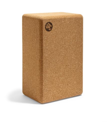 Manduka Yoga Block - Fine-Grain Block, Yoga Equipment, Home Gym Accessory, Pilates Tool, Lightweight for Travel, Extra Firm Workout Accessory with Comfortable Edges