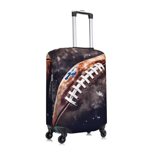 Travel Luggage Cover Anti-Scratch Suitcase Cover Protector Elastic Thicken Luggage Protector Washable Baggage Covers American Football Suitcase Sleeve Fit 18-32 Inch Luggage Small3