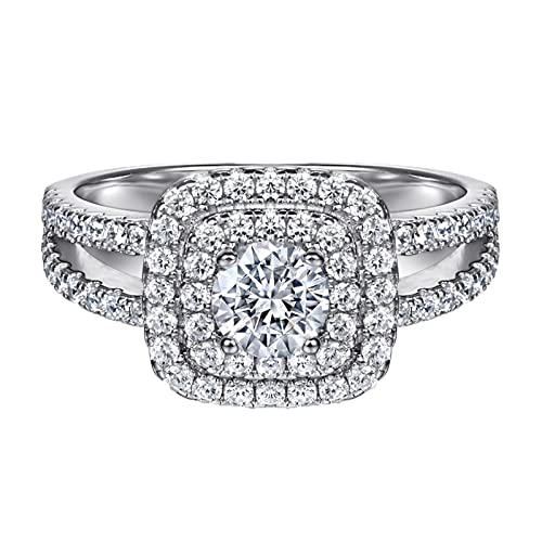 Bagues argent pavé zircones scintillants mariage - Le cadeau idéal pour femme