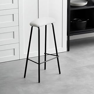 エア・リゾーム カウンターチェア バーチェア ハイチェア キッチン 椅子 カウンター ハイスツール スリムスツール Nova（ノヴァ） ホワイト×ブラック