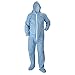 Flame-Resistant Hooded Coverall, 2XL, Blue, Pyrolon(R) Plus 2,