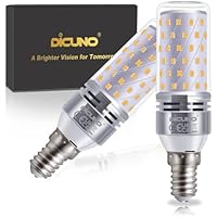 DiCUNO 10W Bombillas LED Maíz E14, Blanco Neutro 4000K, 1400LM lámpara del maíz, Bombillas Incandescentes de 130W Equivalentes, No Regulable, E14 Pequeño Tornillo Edison Bombilla, 230V, 2 Piezas