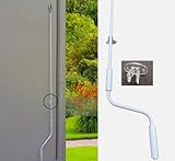 Generico Gancio per Asta Manuale Tende da Sole Supporto blocca manovella Fissaggio Viti