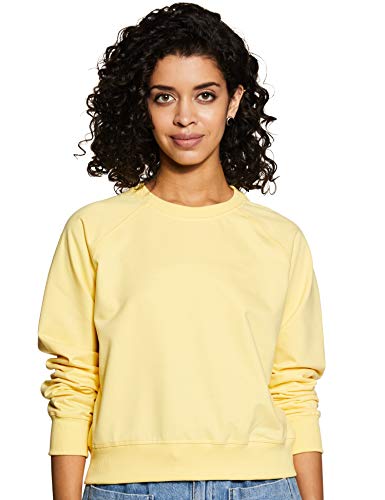Image of Amazon Brand - Symbol Women's Cotton Crew Neck Sweatshirt (Available in Plus Sizes)