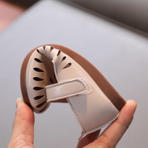 IWIHMIV Girls Mary Jane Shoes Casual Slip On Ballet Breathable Flat Bottomed for School Wedding Party Dress Shoes4