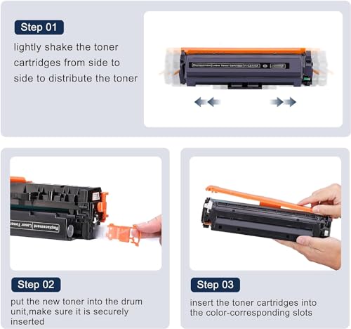 Image of INKSPOT CF410A /CF411A /CF412A /CF413A Combo Toner Cartridge for USE in Color Laserjet Pro MFP M377dw M477fdn M477fdw M477fnw M452DN M452dw M452nw (TN-CF410 1 Set)