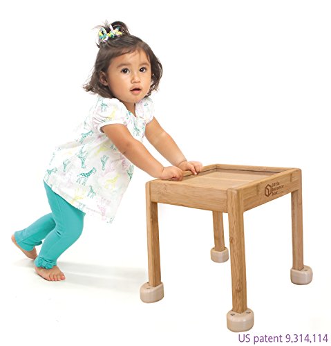 Little Balance Box 2-in-1: No Wheels Spring Feet, Girl Boy Best Baby Walker