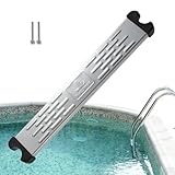 Escalera de piscina – Escalera interior de piscina de acero inoxidable para piscinas sobre el suelo, accesorios de escalera de spa resistentes, escalada segura y cómoda para bañera de hidromasaje