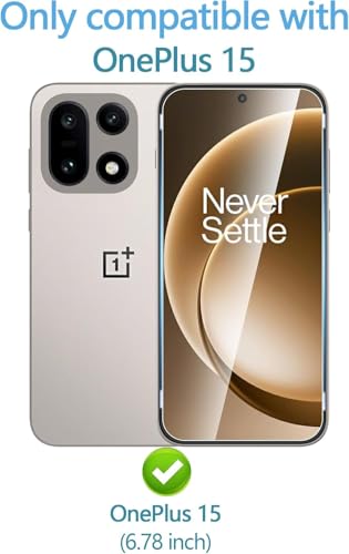 Image of Xmon Back Camera Lens Protector for Oneplus 15 (1 Pack) Premium Camera Glass Protector Guard, Anti-Scratch, Ultra-Clear, Easy Installation