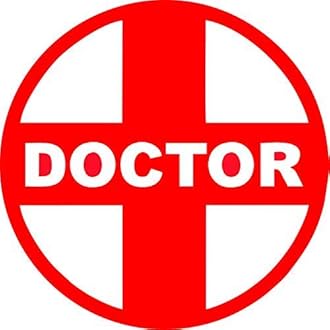 ARWY car Sticker Vinyl Car Doctor Sign Logo Emblem Badge Sticker Universal for All Cars & Bikes Pack of 1 (CIRCLE1)