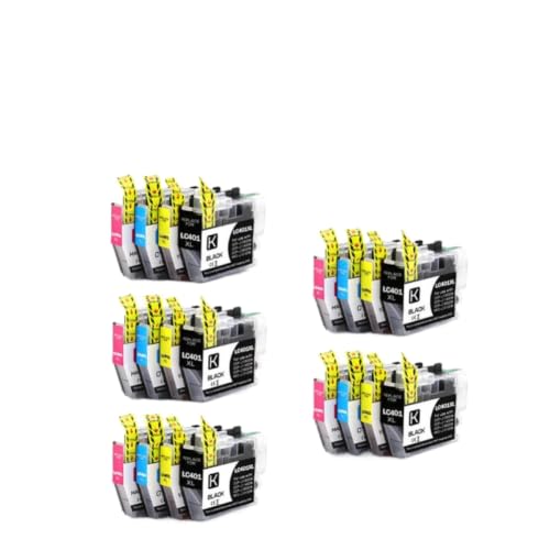 Cartucho de tinta compatible LC401XL-5set de alta capacidad para impresoras MFC de inyección
