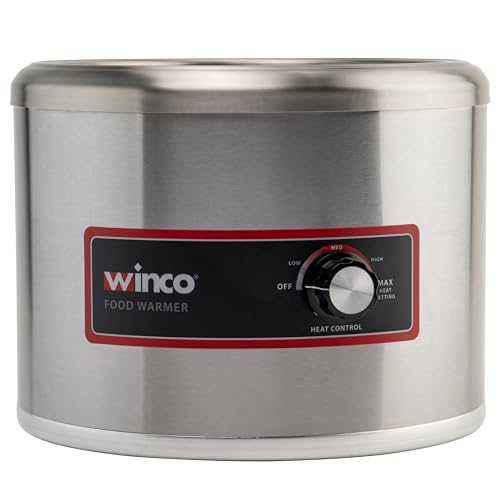 Winco Electric Round Food Warmer