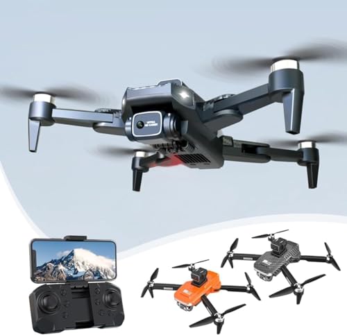 Image of dRoNe wItH hD DuAl cAmErA BrUsHlEsS MoToR, oNe cLiCk tAkEoFf /lAnDiNg FlIp rOlLiNg gEsTuRe cOnTrOl wI-Fi cAmErA ReMoTe cOnTrOl -X DrOnE, 2 x BaTtErY (JS29)