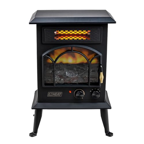 Calentador tipo chimenea Marca EZ-HEAT 8